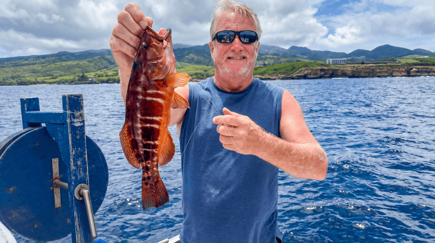Scorpionfish Catch, Rabo de Peixe, Azores