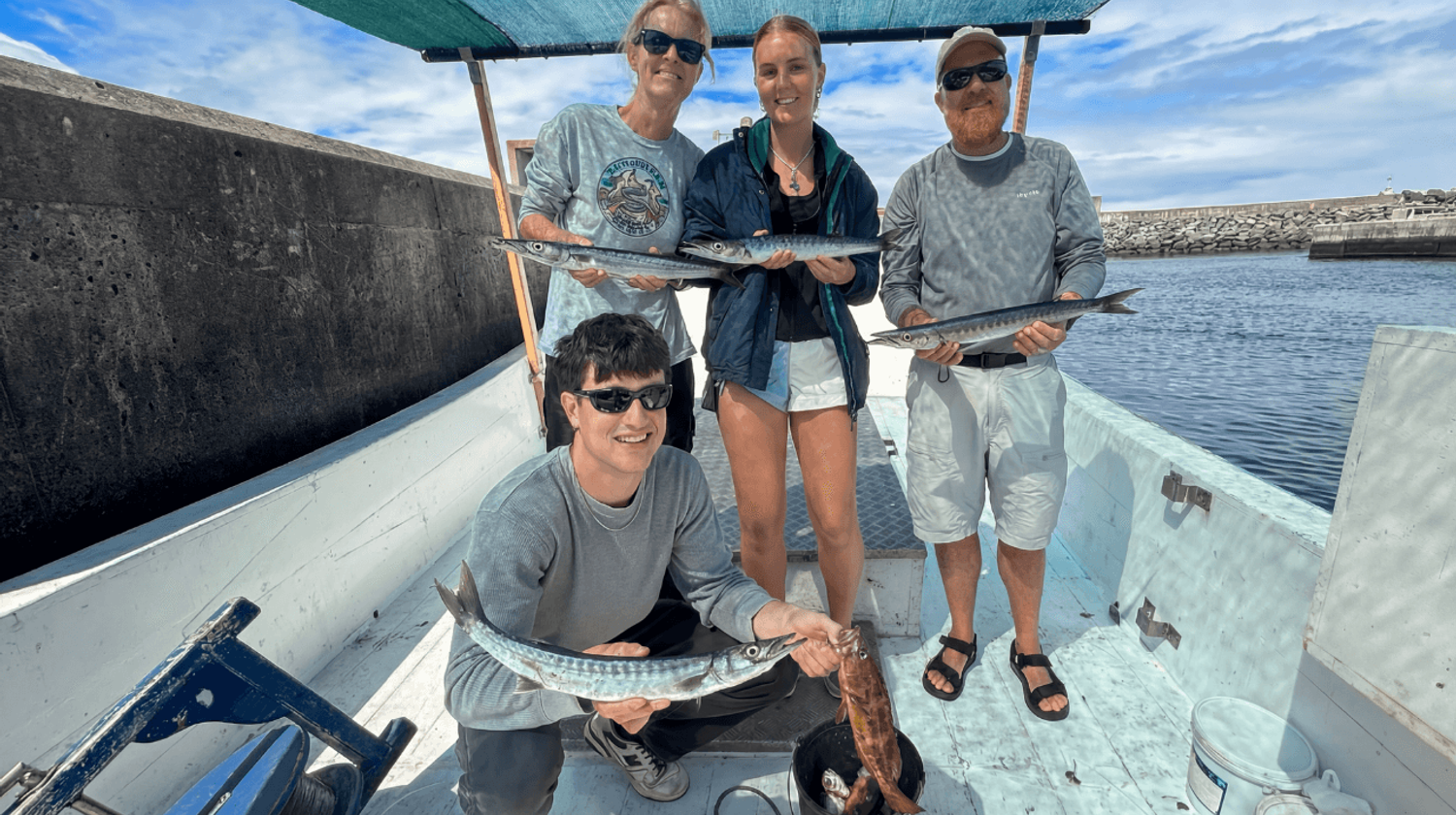 Group Fishing Trip, Rabo de Peixe, Azores