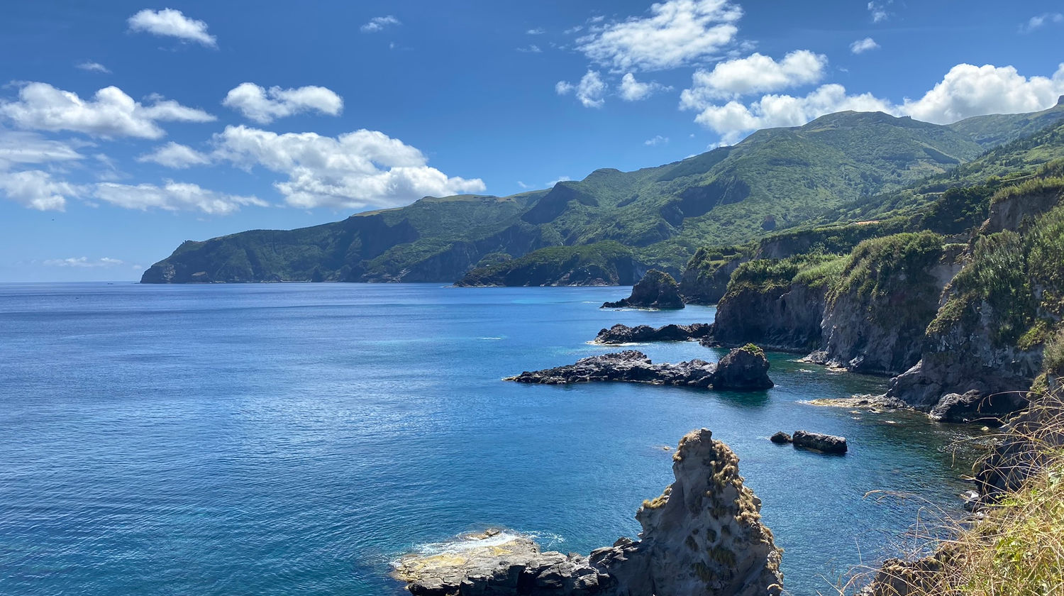 Clifftop Views in Ponta Delgada, Flores Island
