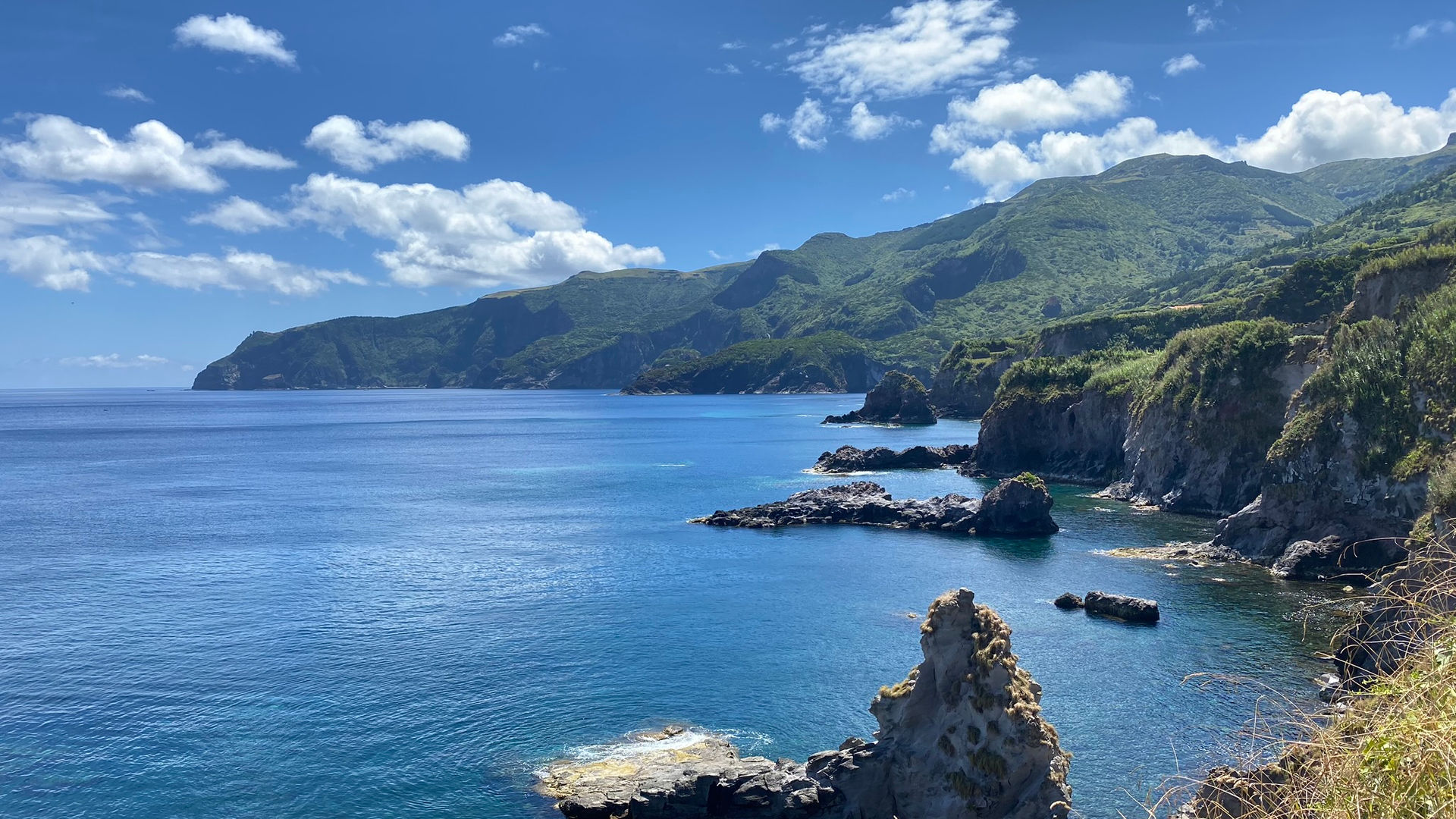 Clifftop Views in Ponta Delgada, Flores Island