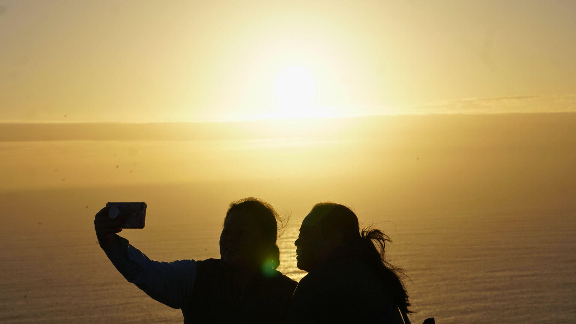 Real Clients Enjoying Our Private Heritage Tour - Sunset in Mosteiros