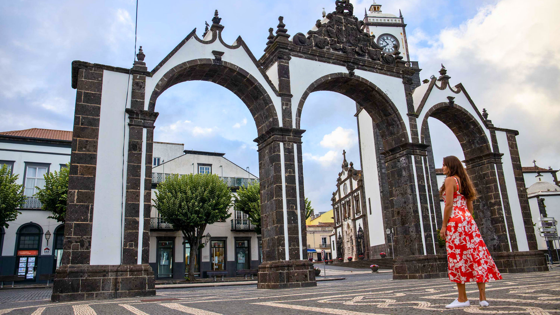 Portas da Cidade in Ponta Delgada, São Miguel Island, The Azores