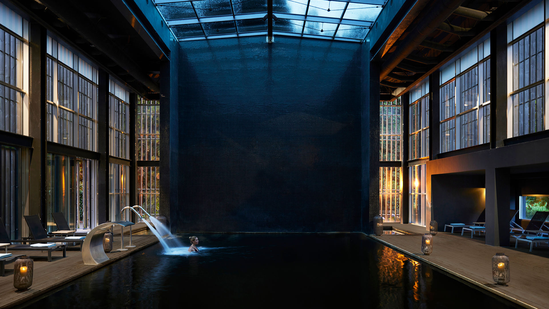 Interior Pool at Octant Furnas, São Miguel Island