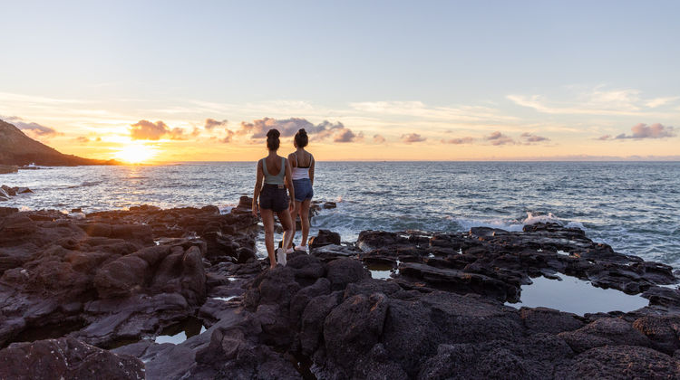 Sunset in Santa Maria Island