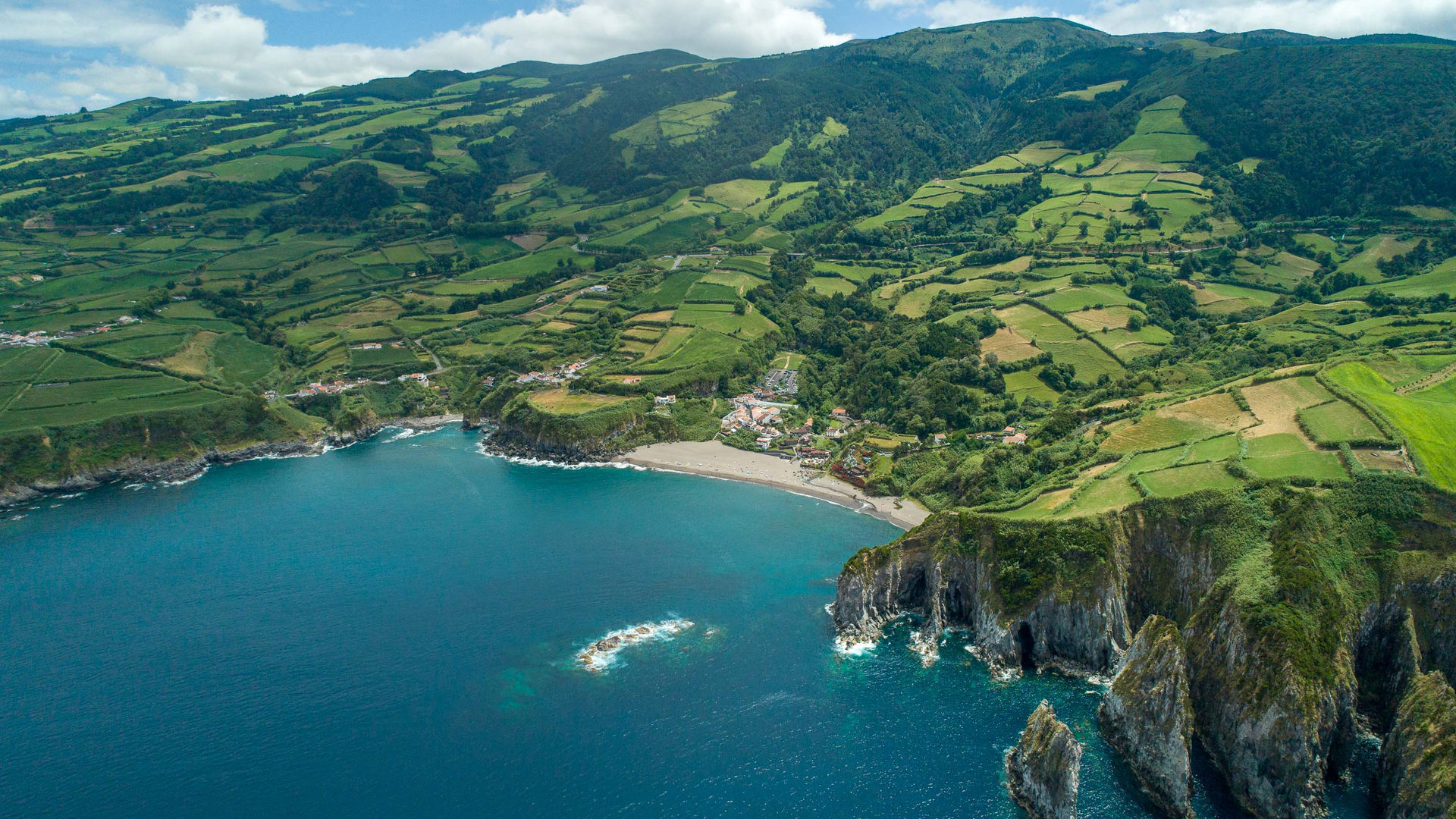 Porto Formoso Beach, São Miguel Island