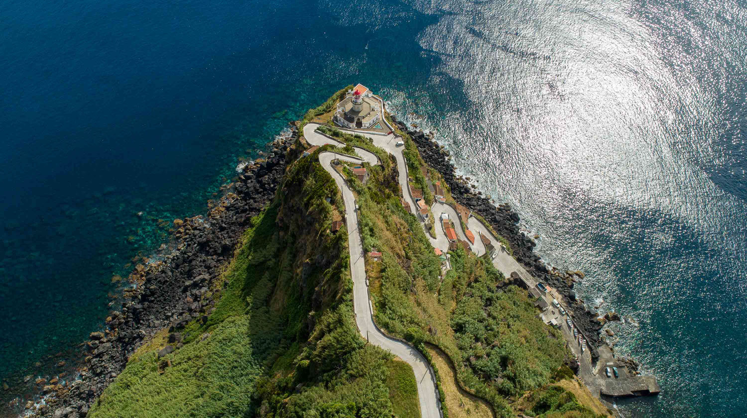Arnel Lighthouse in Nordeste, São Miguel Island