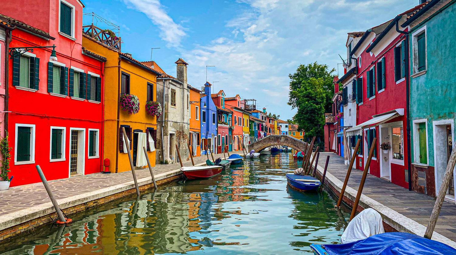 Burano Island, Venice, Italy