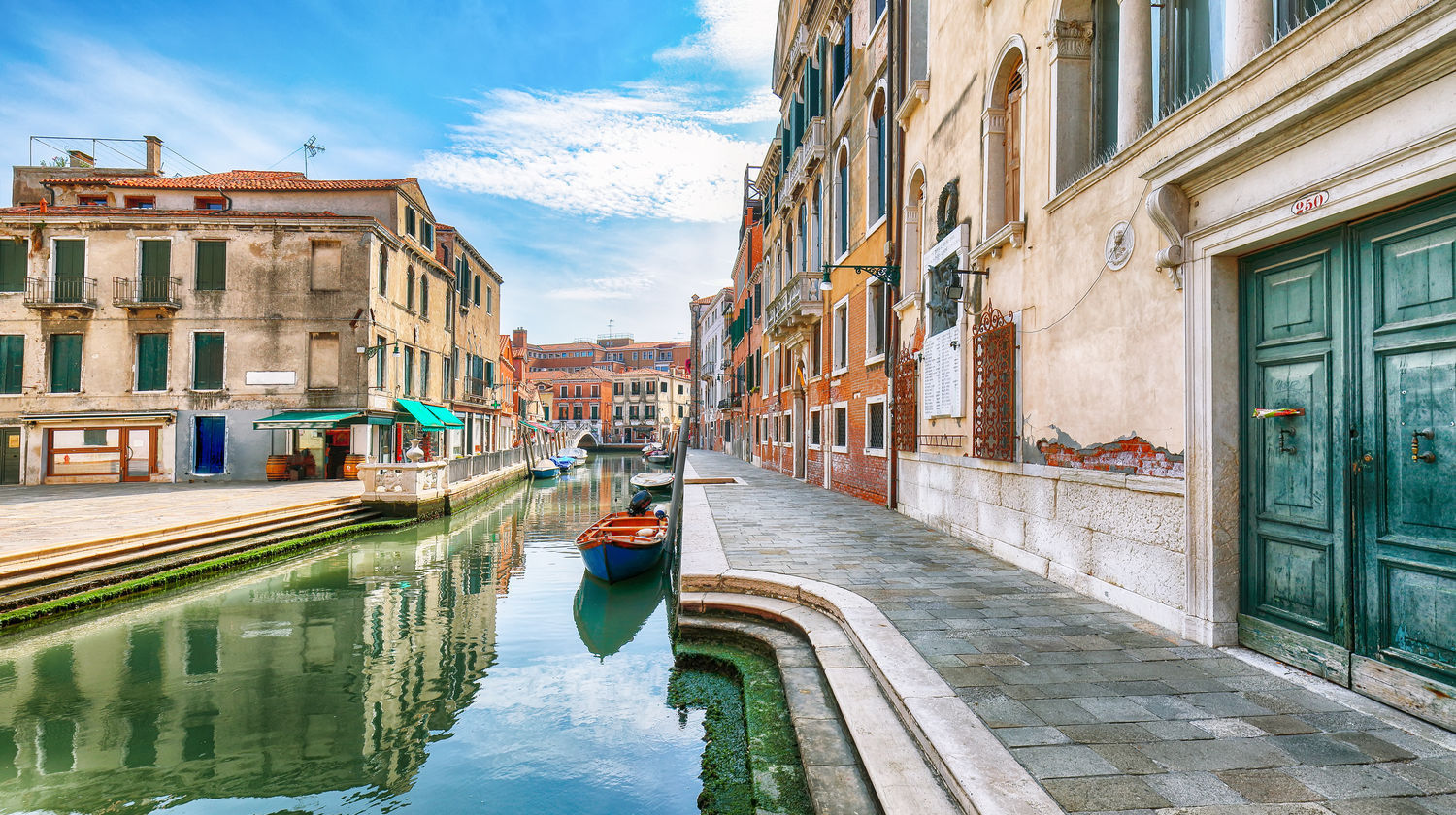 Venetian Canal, Venice, Italy