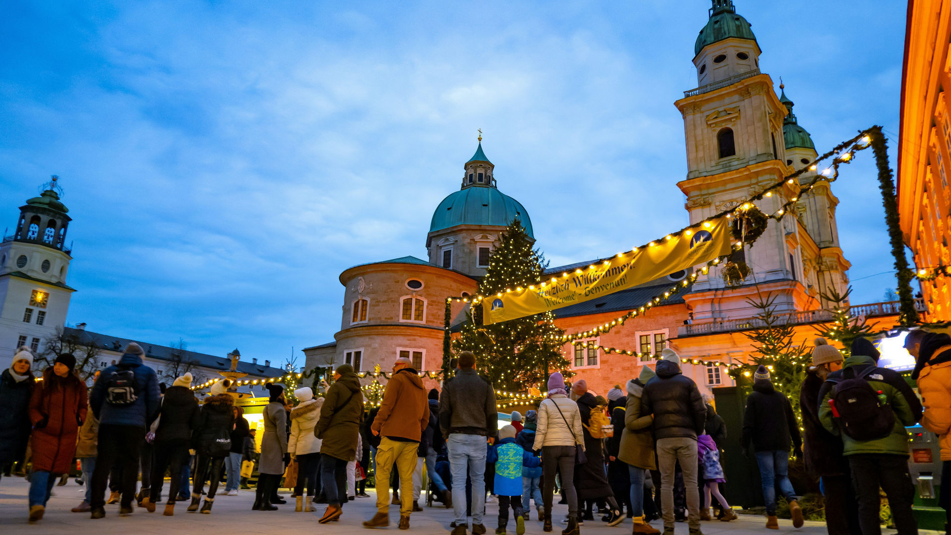 Cathedral Square, Salzburg, Austria