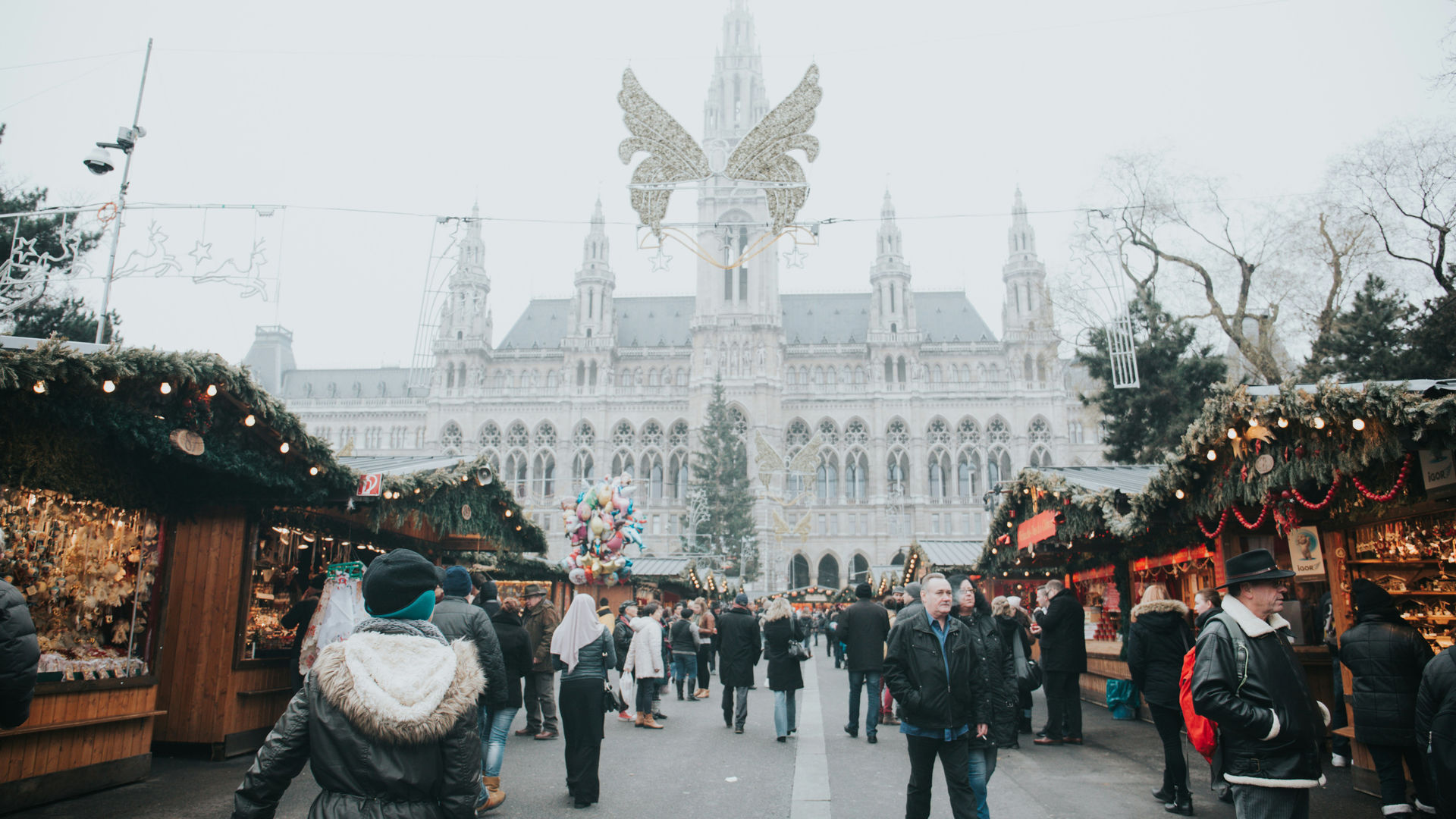 Christmas Market, Vienna, Austria