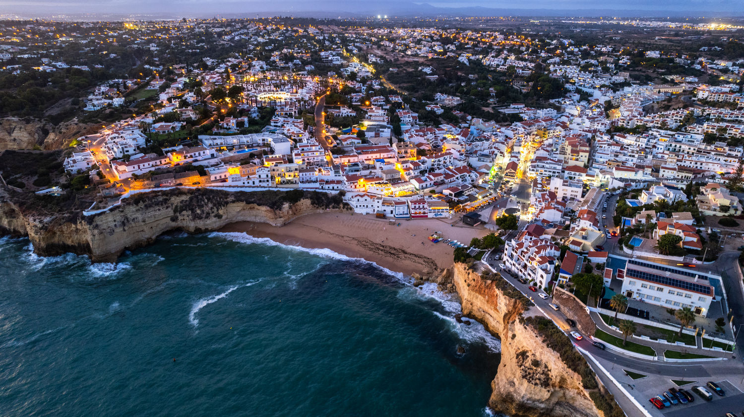 Carvoeiro Algarve – Coastal Town at Sunset