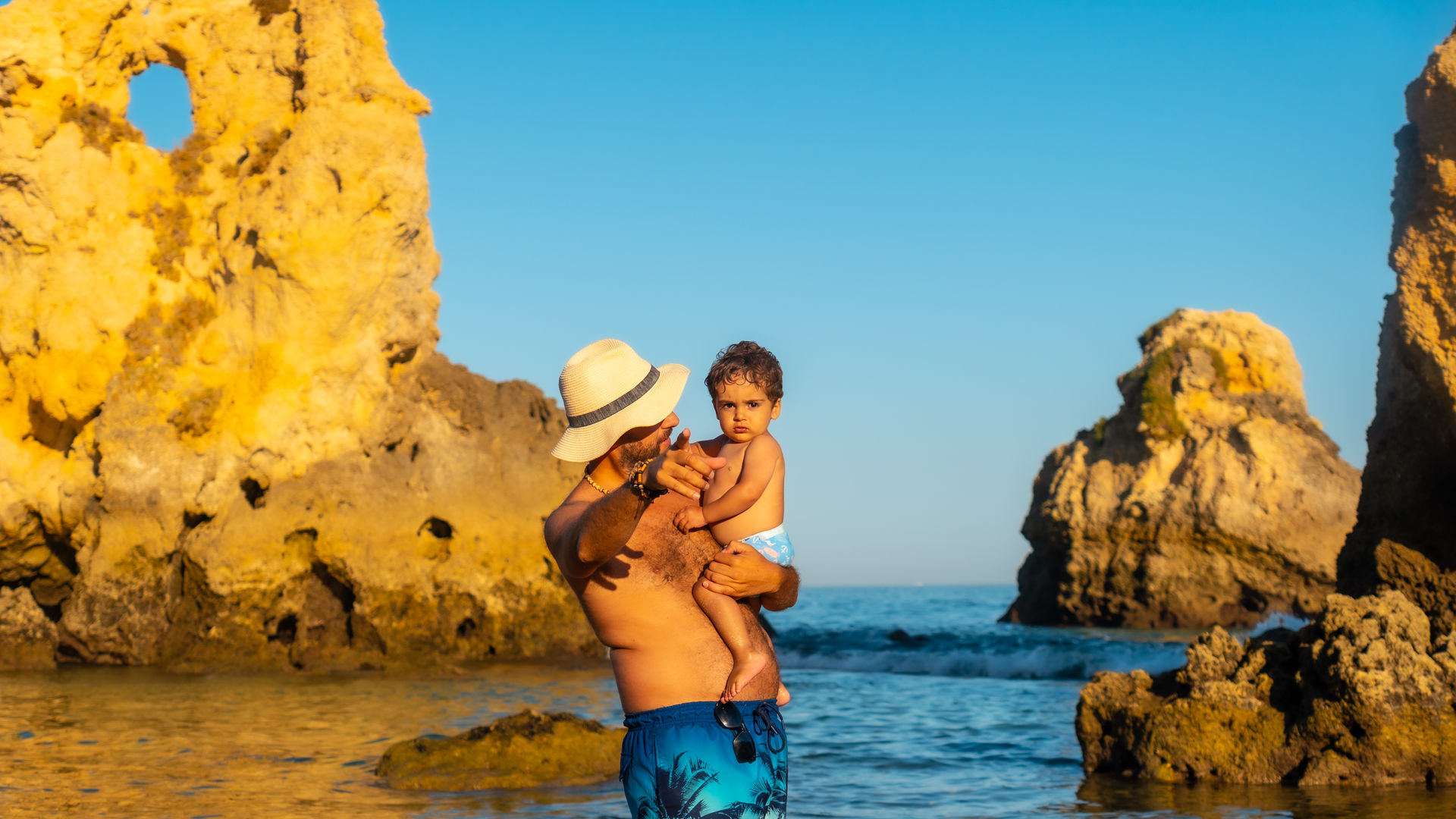 Family Moments by the Cliffs: Algarve’s Golden Shores