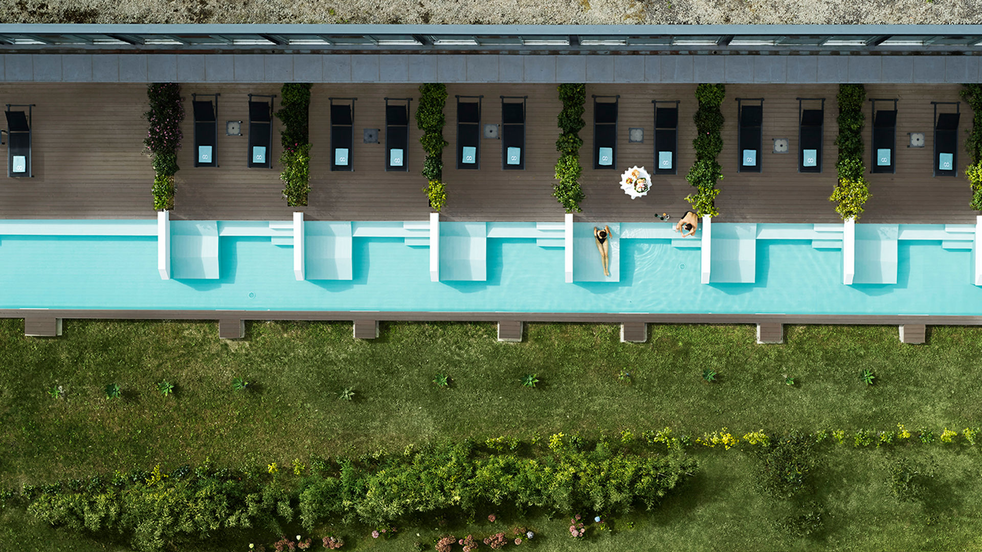 Terrace Pool Rooms at 5-Star Octant Furnas, São Miguel Island