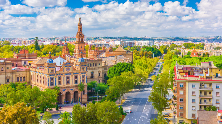 Seville Cityscape, Spain