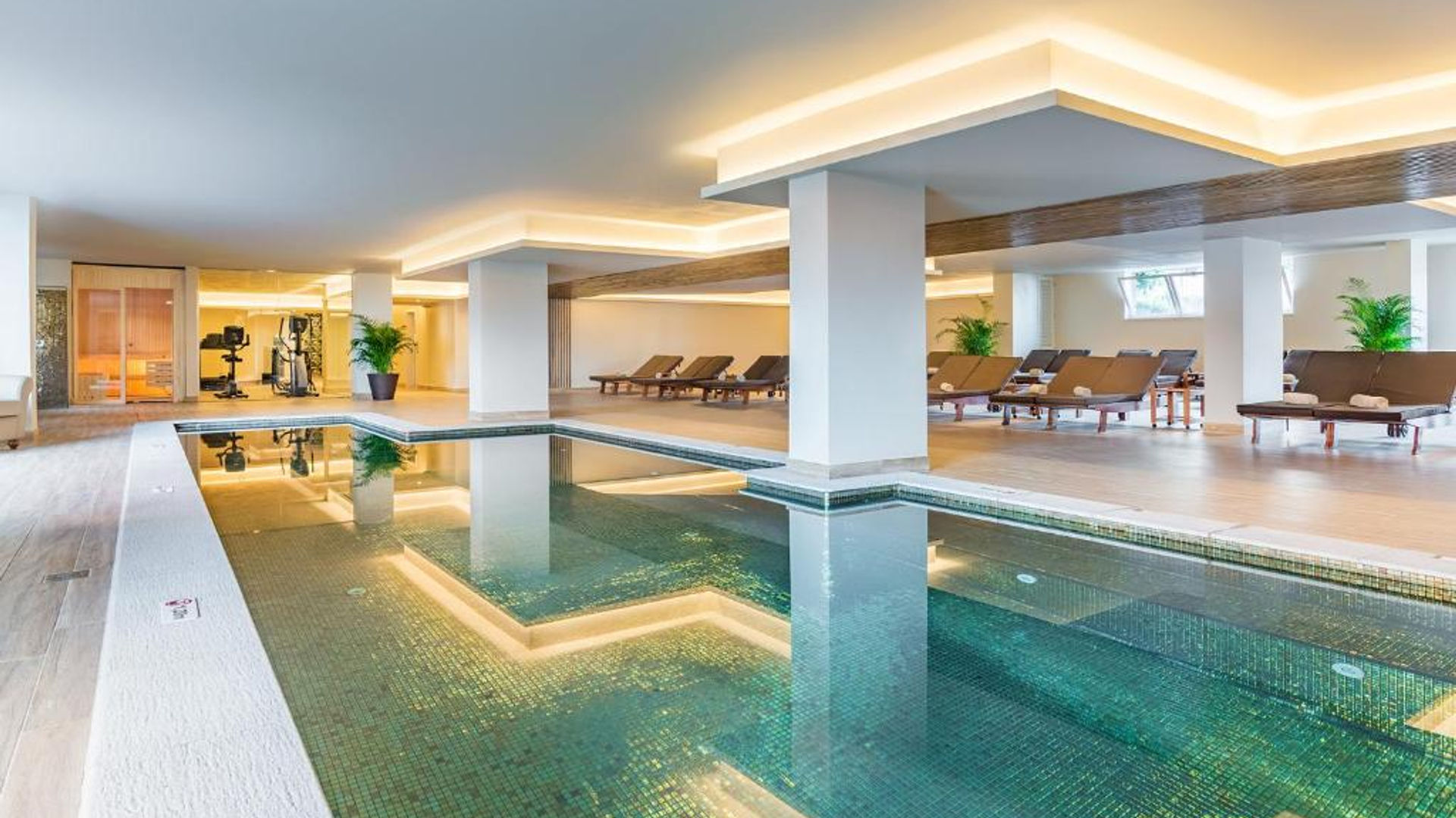 Wellness and Relaxation: Indoor Pool at Pestana Royal