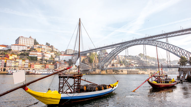 D. Luís Bridge & Porto's Rabelo Boats