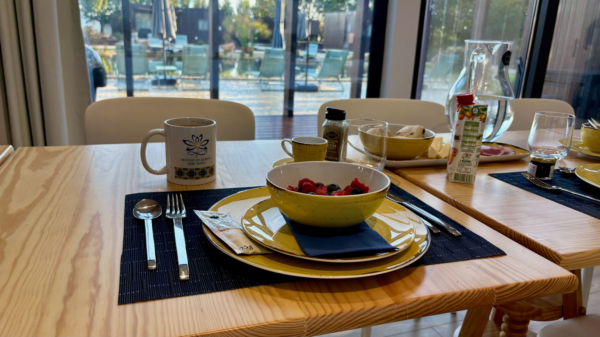 Hearty Breakfast with Local Products at Refúgio da Quinta Nere Maitia