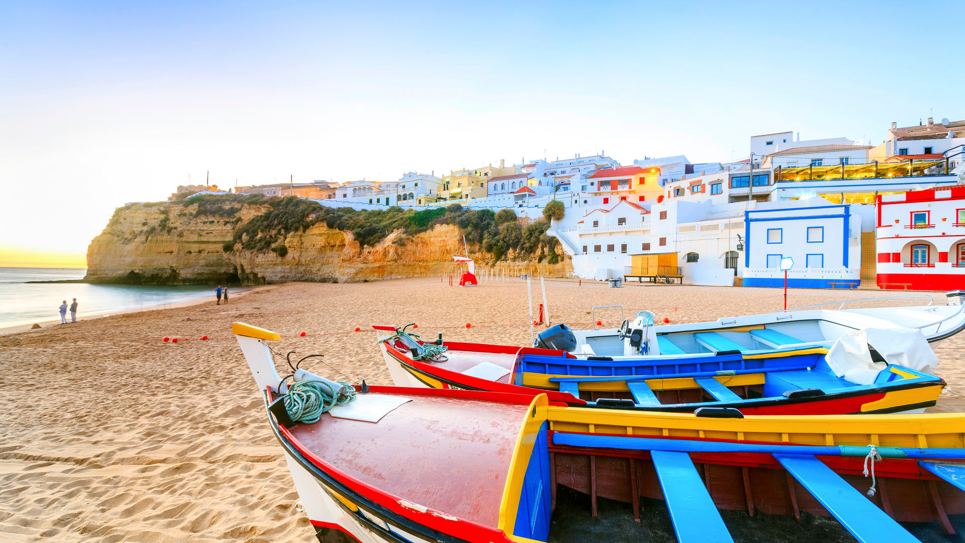 Ferragudo Beach and Fishing Boats