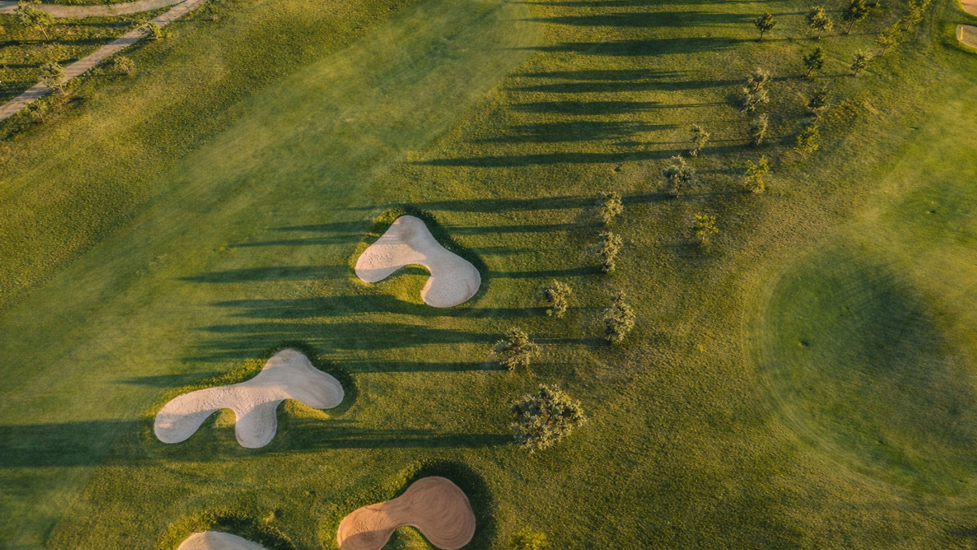 Greens and Bunkers at Morgado Golf & Country Club