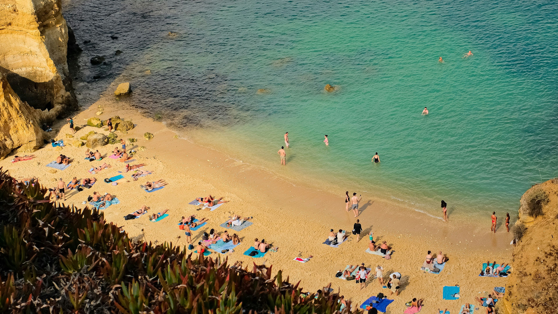 Beach in Lagos, Algarve