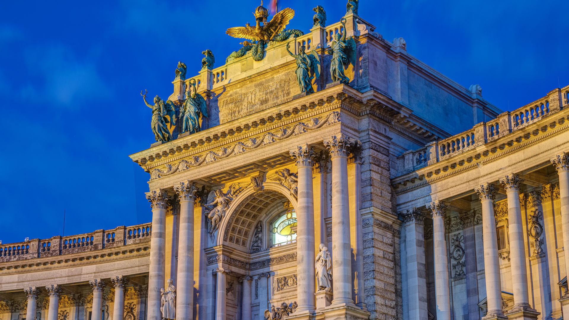 Austrian Parliament Building, Vienna, Austria
