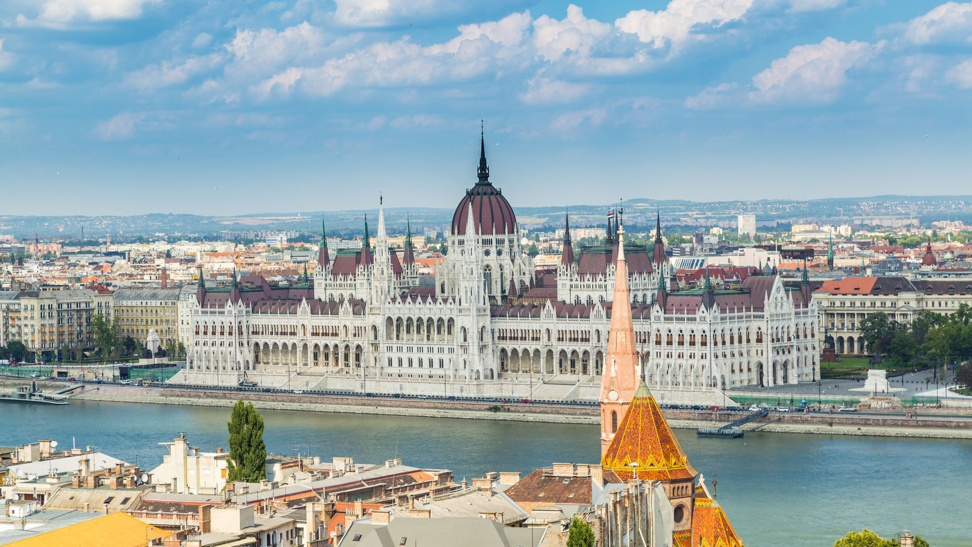 Hungarian Parliament Building, Budapest, Hungary