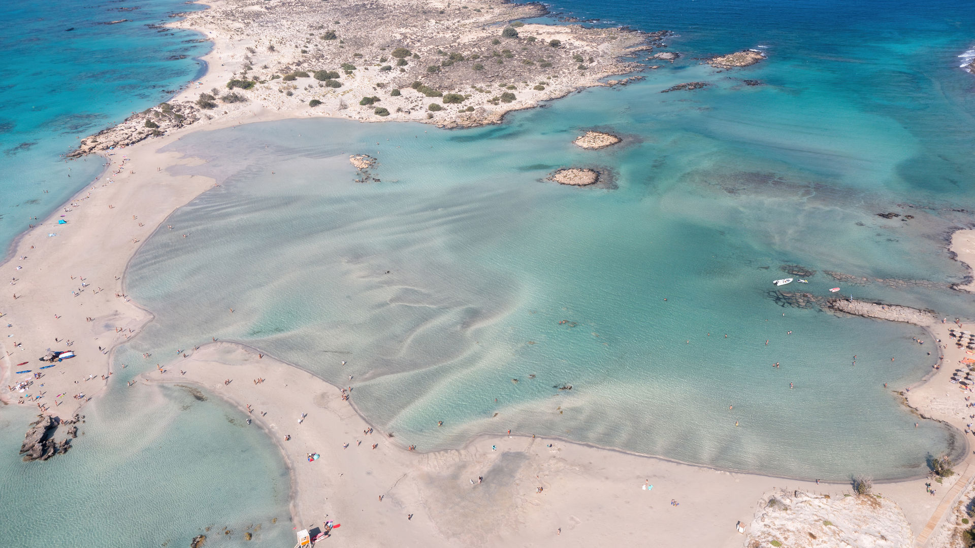 Elafonisi Lagoon, Crete