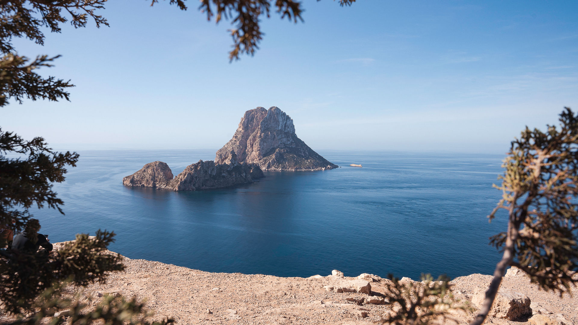 Ibiza’s Iconic Es Vedrà, Rising from the Mediterranean, Spain