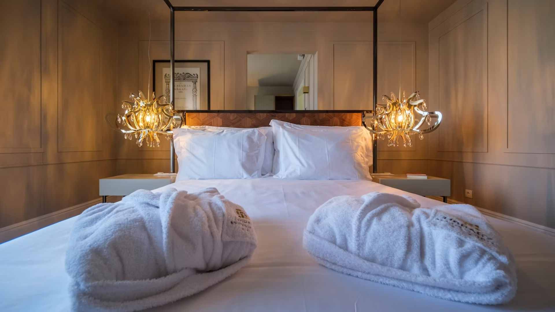 Elegant room design at Azores Book Hotel, Terceira