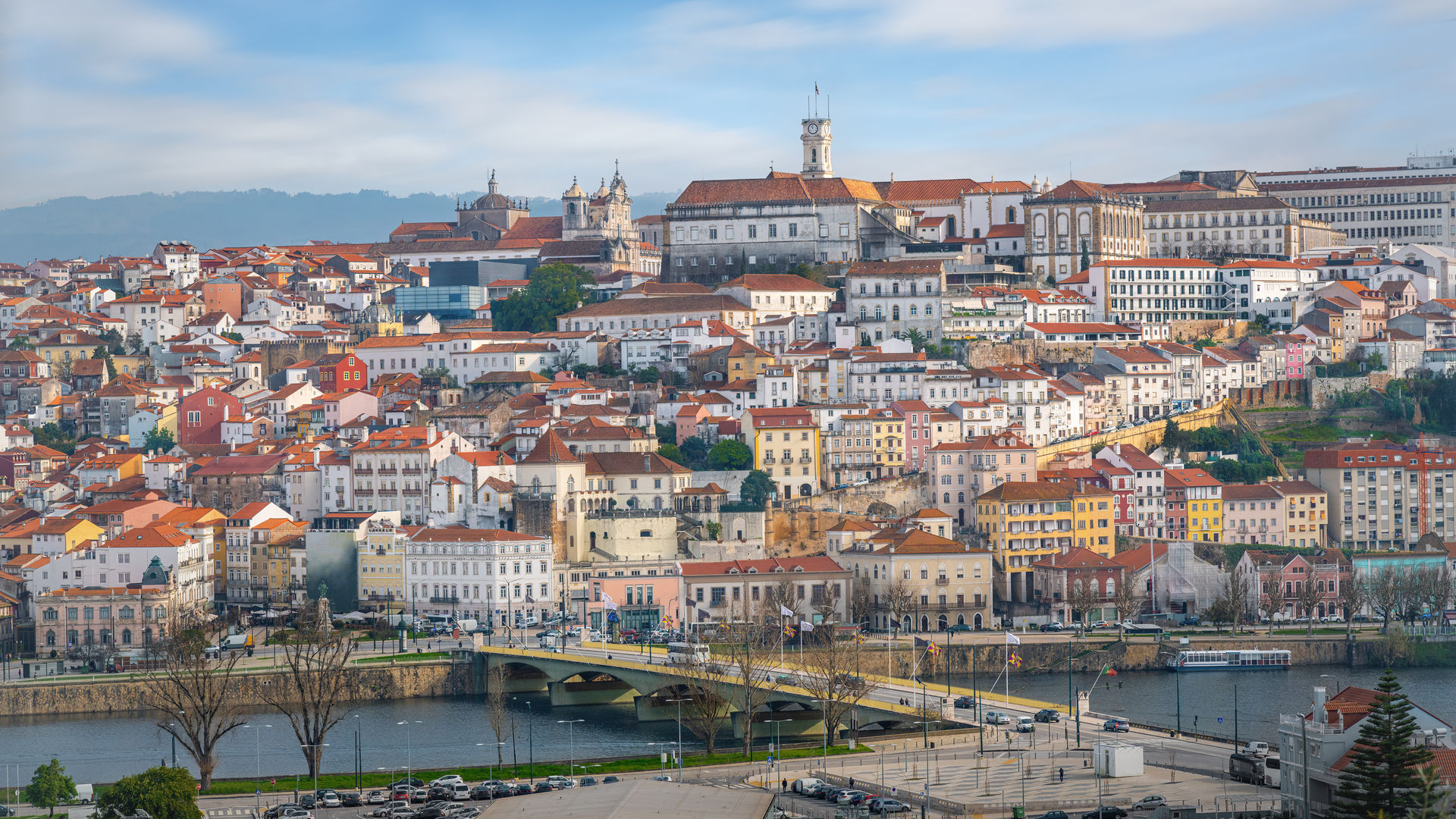 Coimbra's Skyline & Mondego River