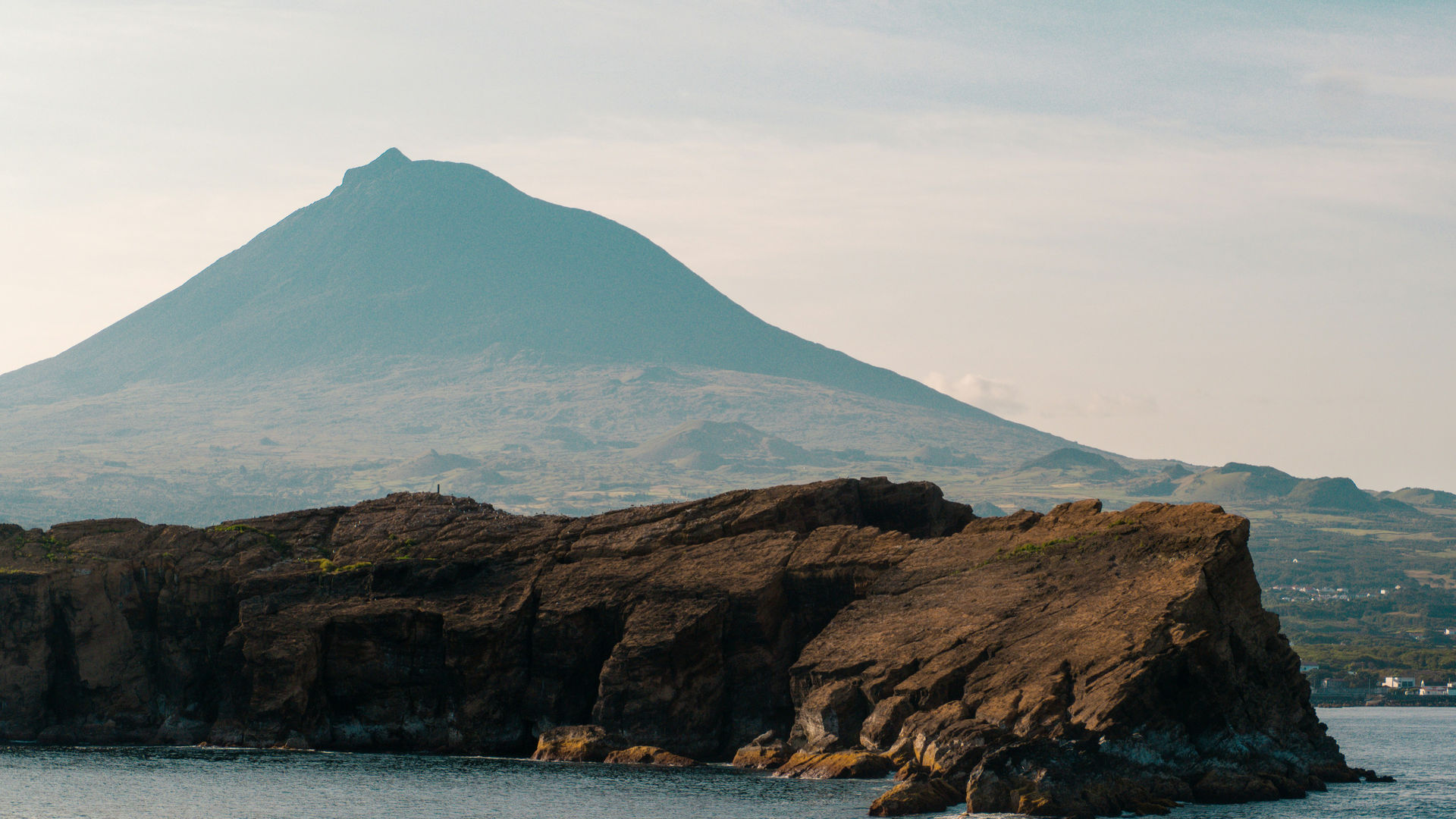 Pico Mountain View from Madalena, Pico Island