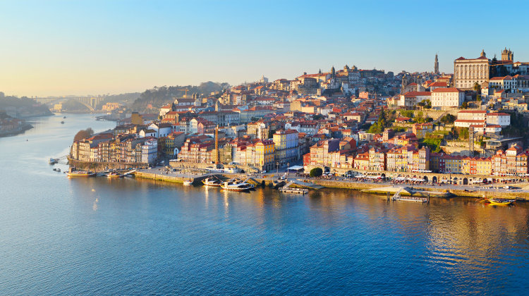 Colorful riverside charm in Ribeira, Porto’s historic quarter