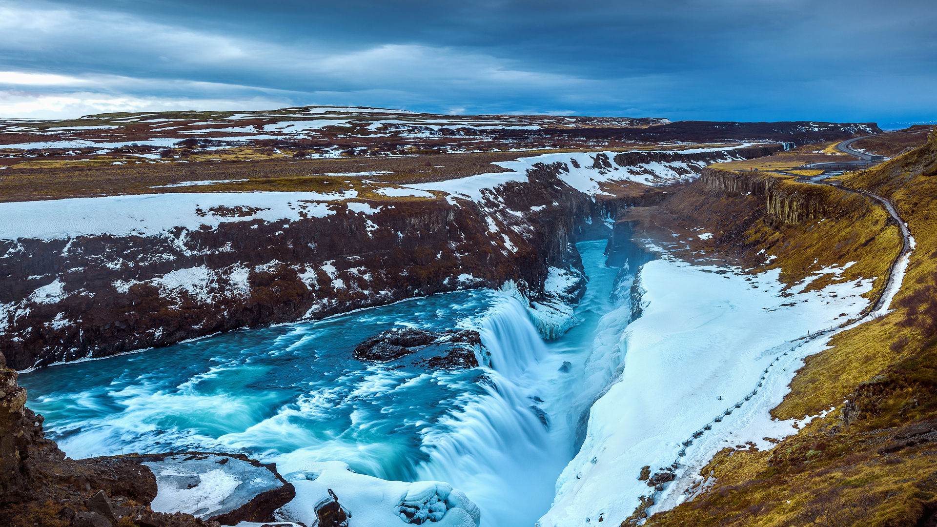 Brúarfoss Waterfall, South Iceland, Iceland