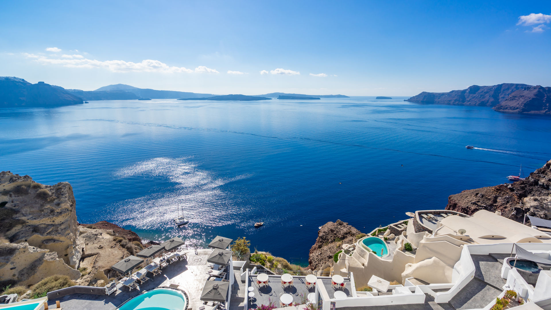 Fira Caldera View, Santorini, Greece