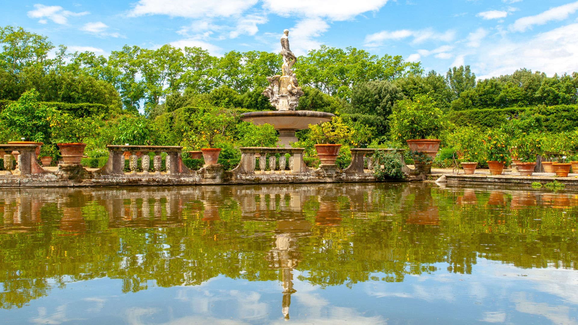 Boboli Gardens Fountain, Florence