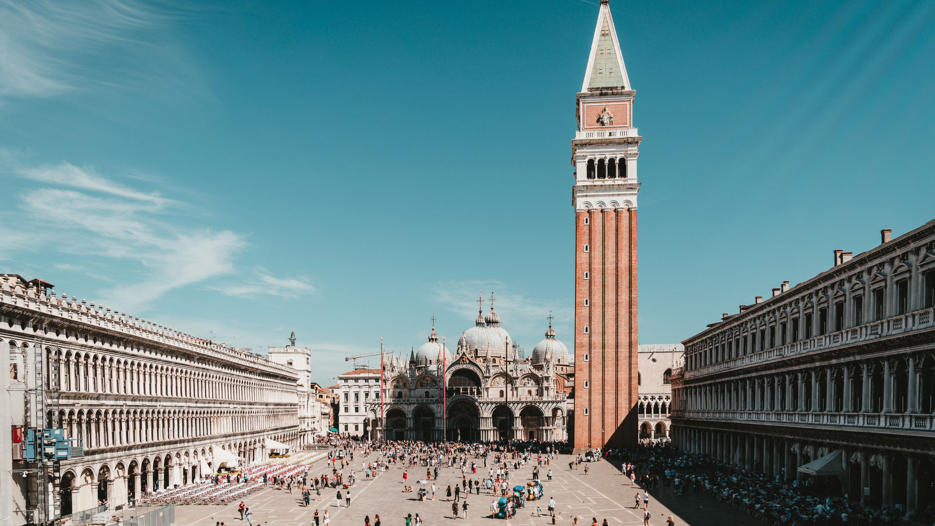 St Mark’s Square and Campanile, Venice