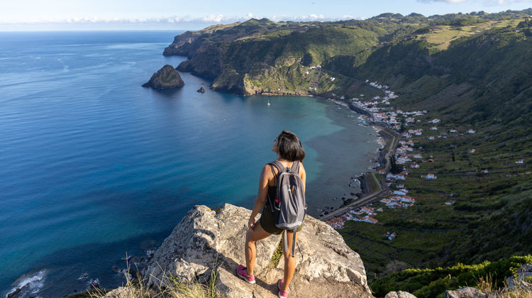 Baía de São Lourenço, Ilha de Santa Maria