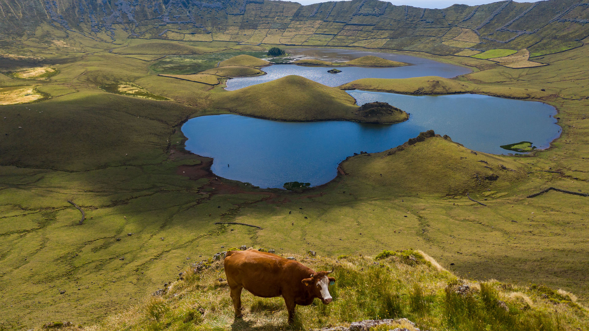 Caldeirão do Corvo, Ilha do Corvo