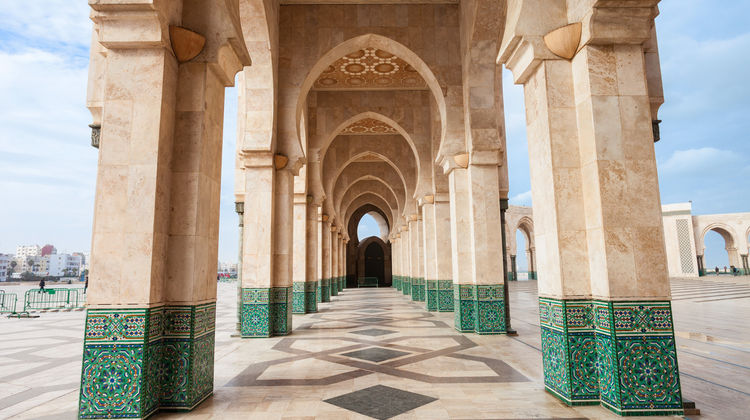 Mesquita de Haçane II em Casablanca