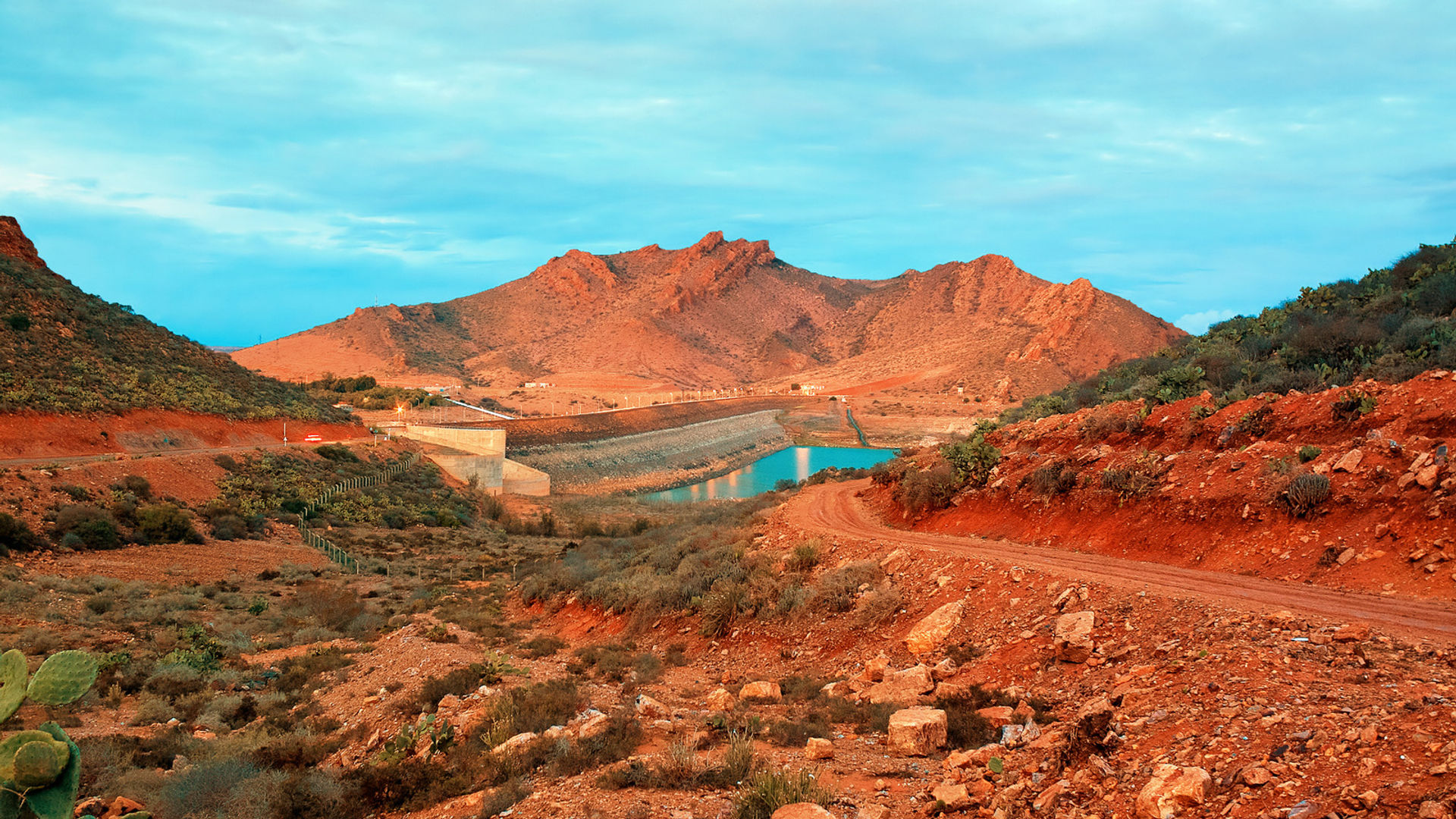 Barragem Youssef Ibn Tachfin Sul de Agadir