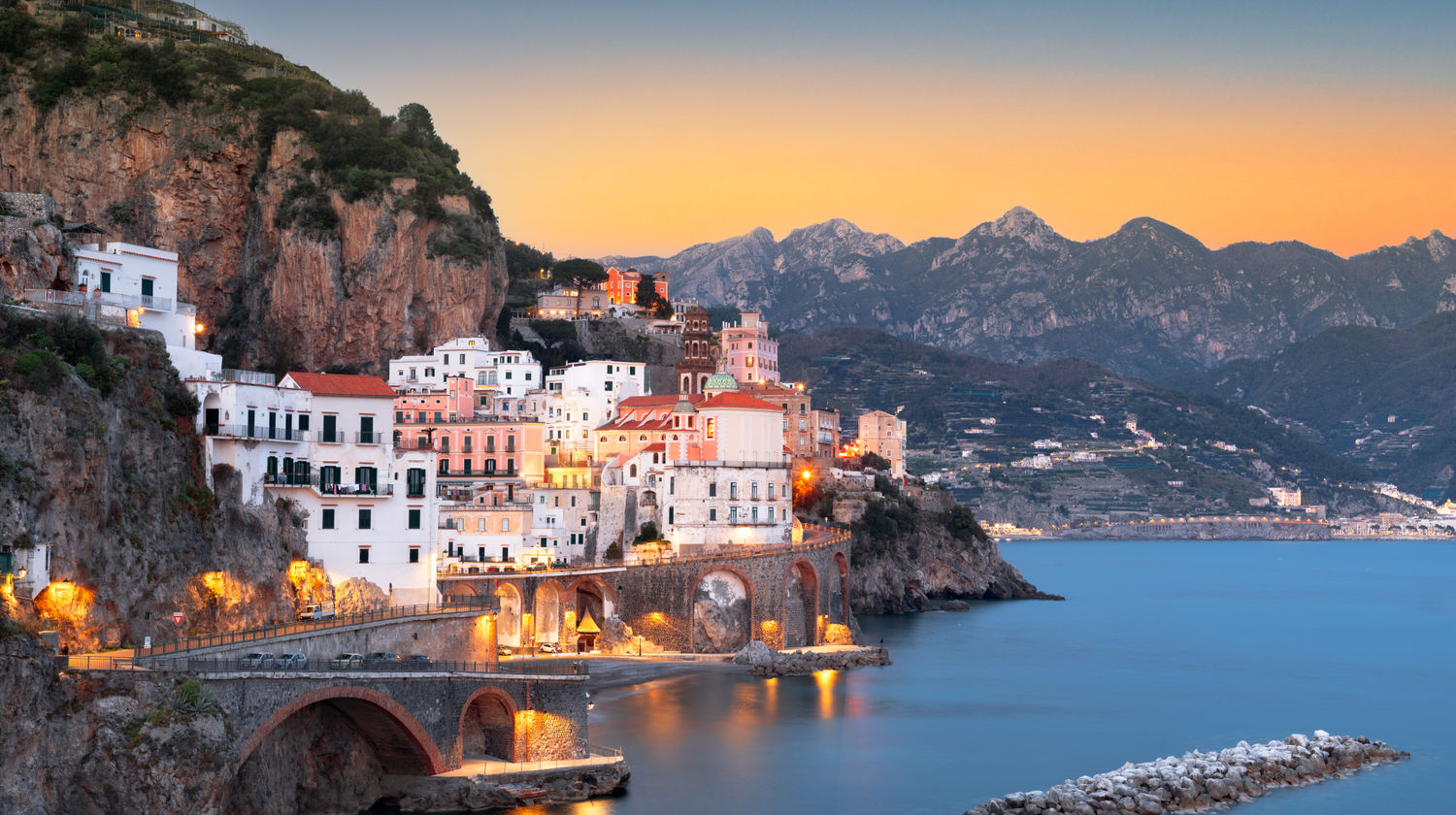 Cidade de Atrani, Costa Amalfitana