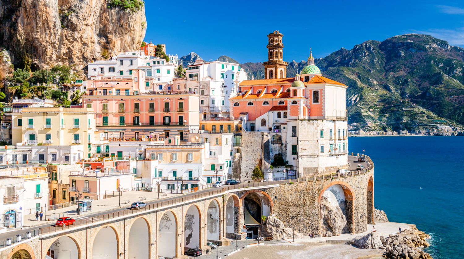 Cidade de Atrani, Costa Amalfitana