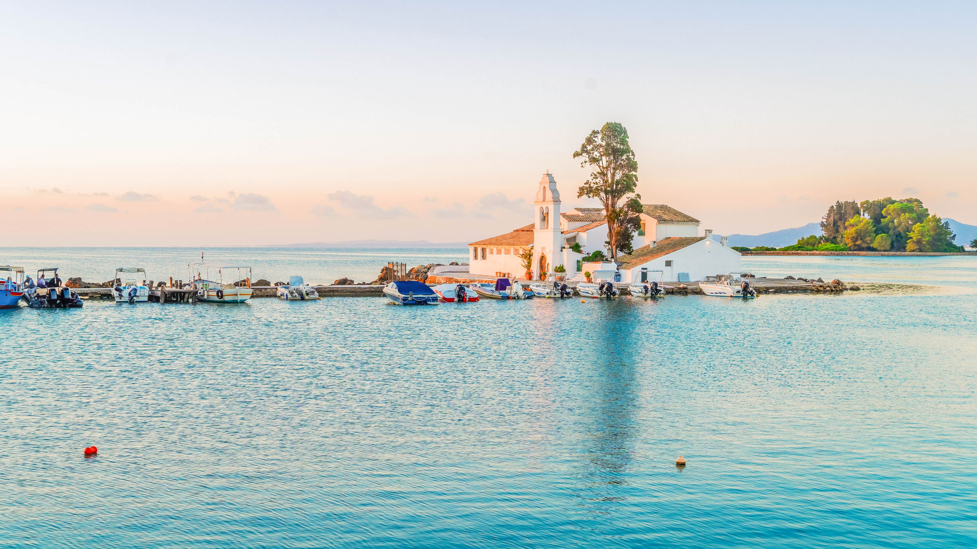 Mosteiro de Vlacherna, Corfu