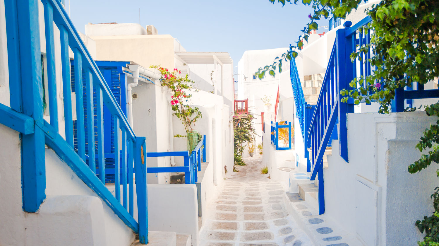 Ruas de Mykonos