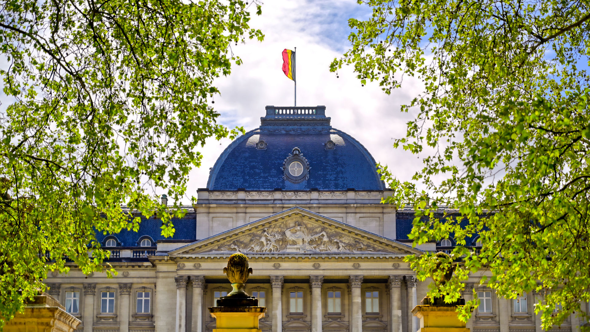 Palácio Real em Bruxelas, Bélgica