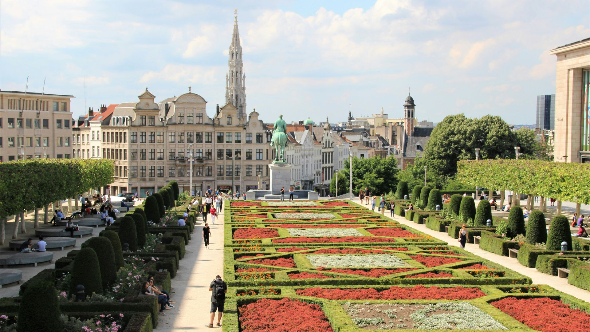 Mont des Arts (Monte das Artes), Bruxelas