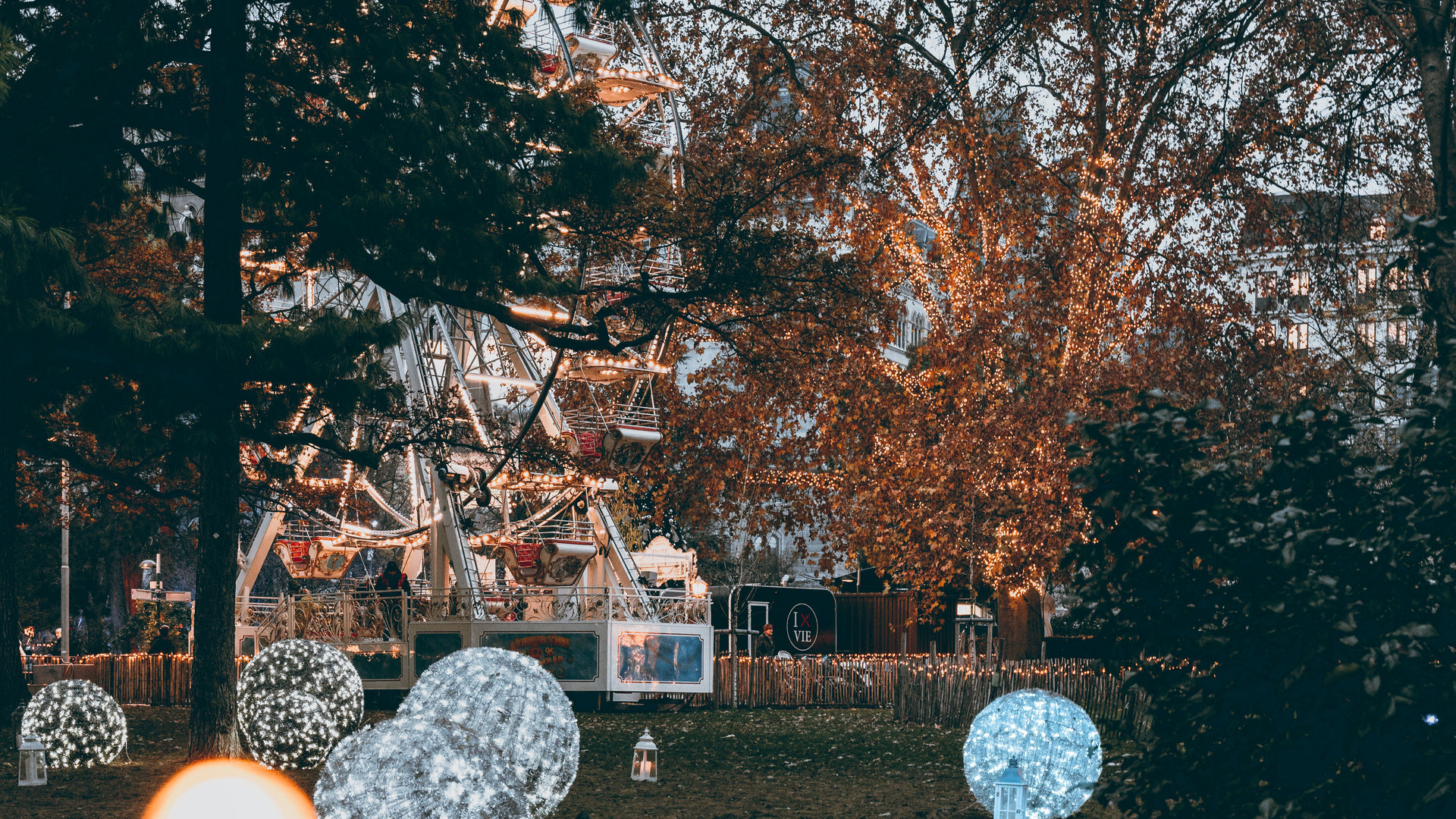 Decoração Natalícia no Parque de Viena