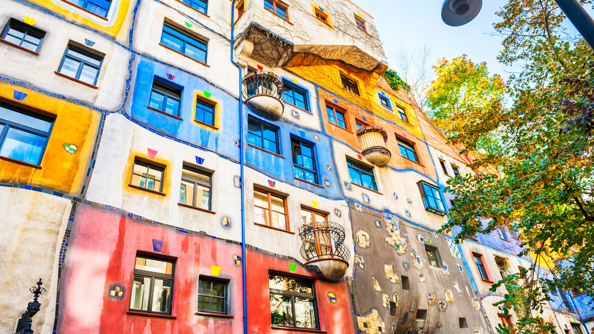 Hundertwasserhaus - um famoso complexo residencial, Viena