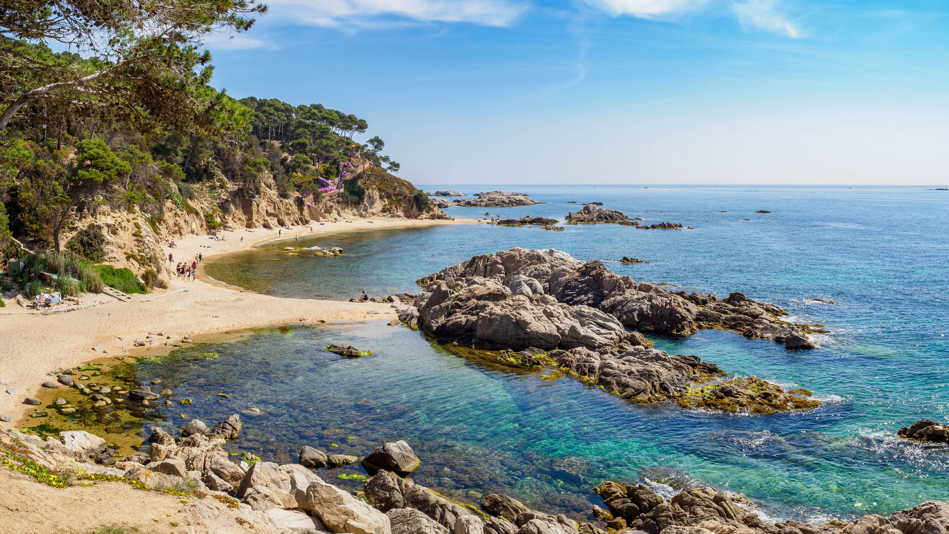 Cala Estreta, Palamos