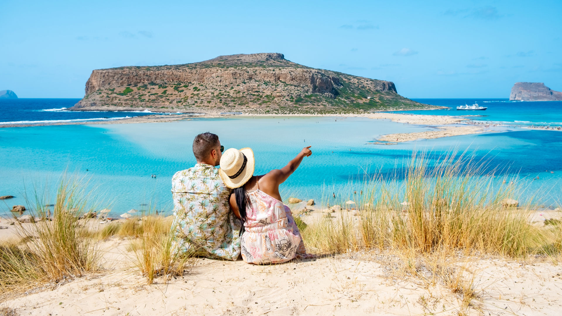 Lagoa de Balos e Ilha de Gramvousa, Creta